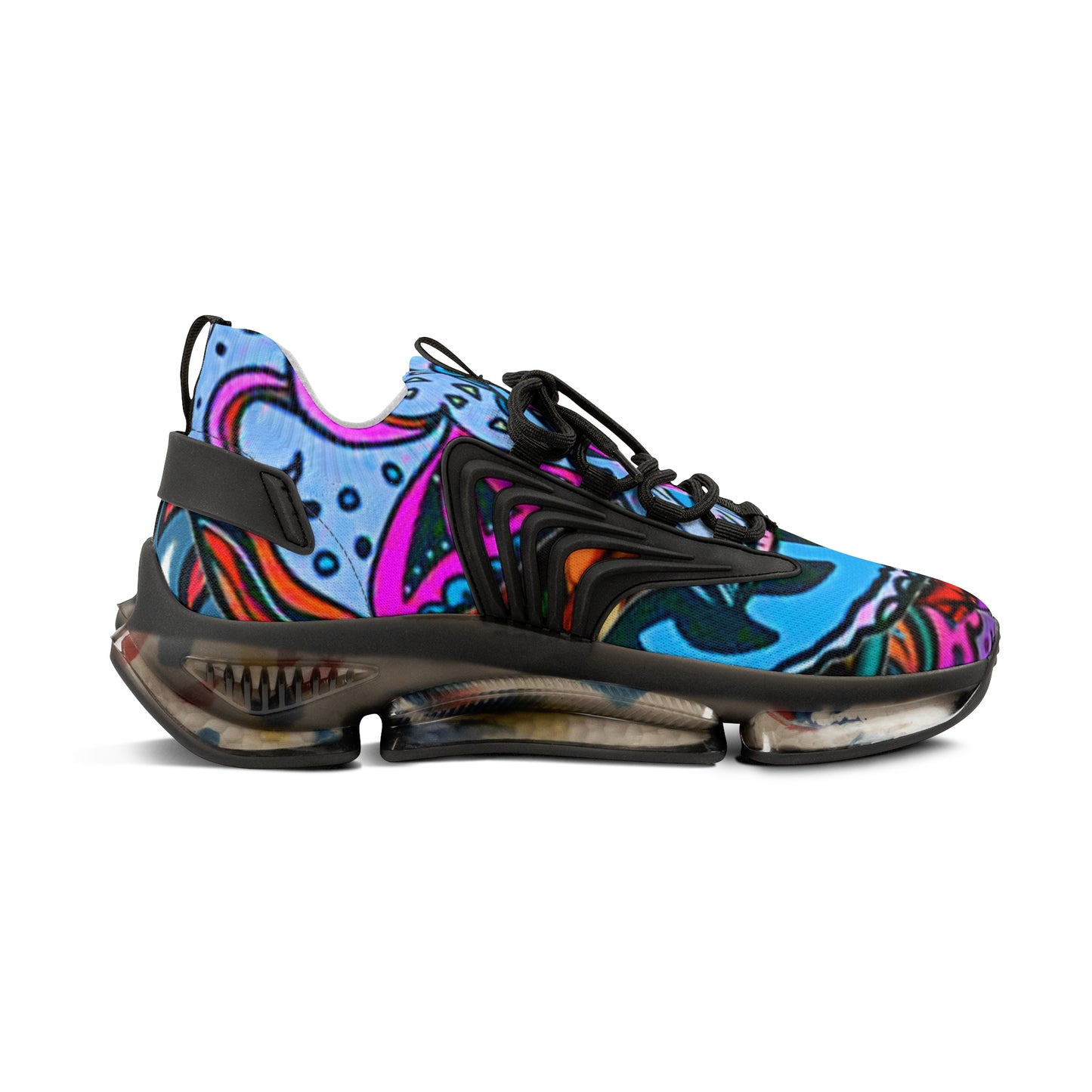 Ozi Mesh Sneakers - Mens - Hand Drawn Art