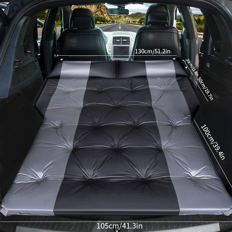 Multi-Function Automatic Inflatable Air Mattress SUV Special Air Mattress Car Bed Adult Sleeping Pad Mattress Car Travel Bed