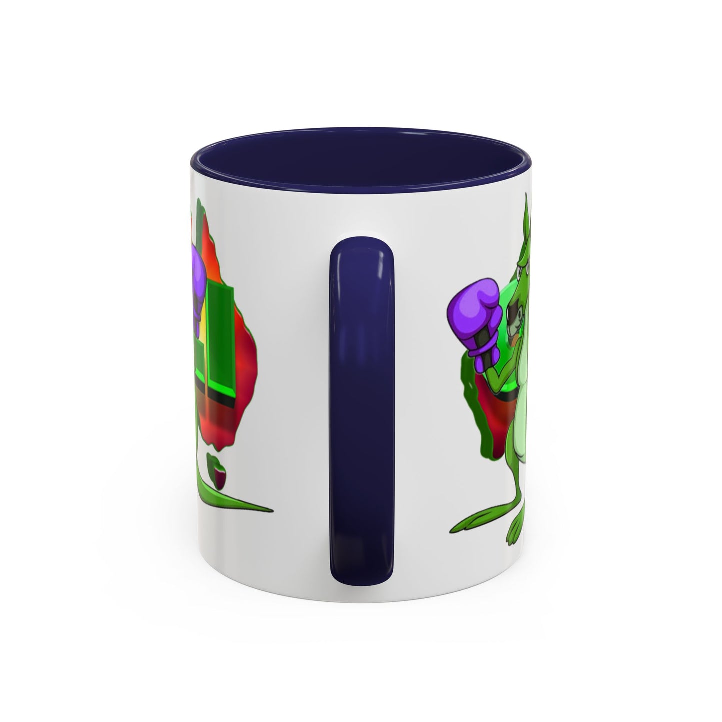 Ozi Mugs - Green Kangaroo