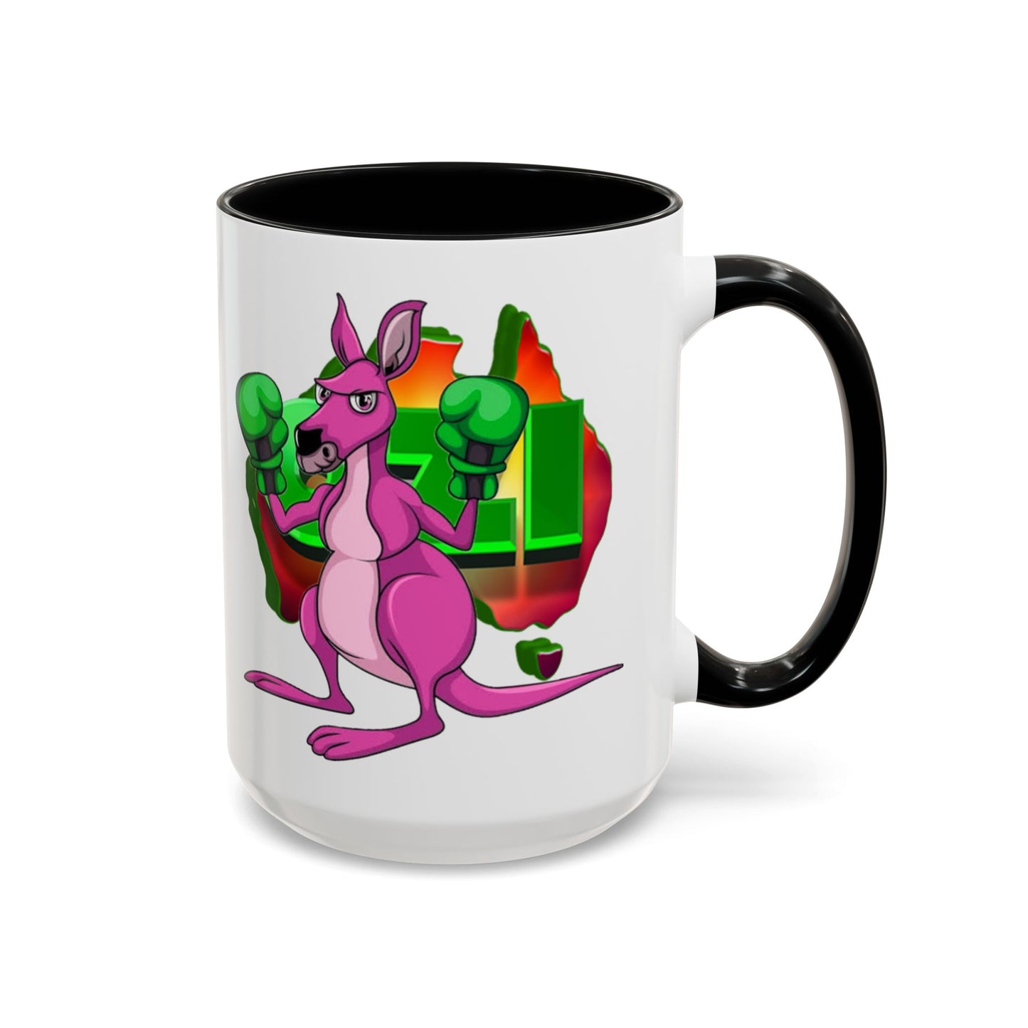 Ozi Mugs - Pink Kangaroo