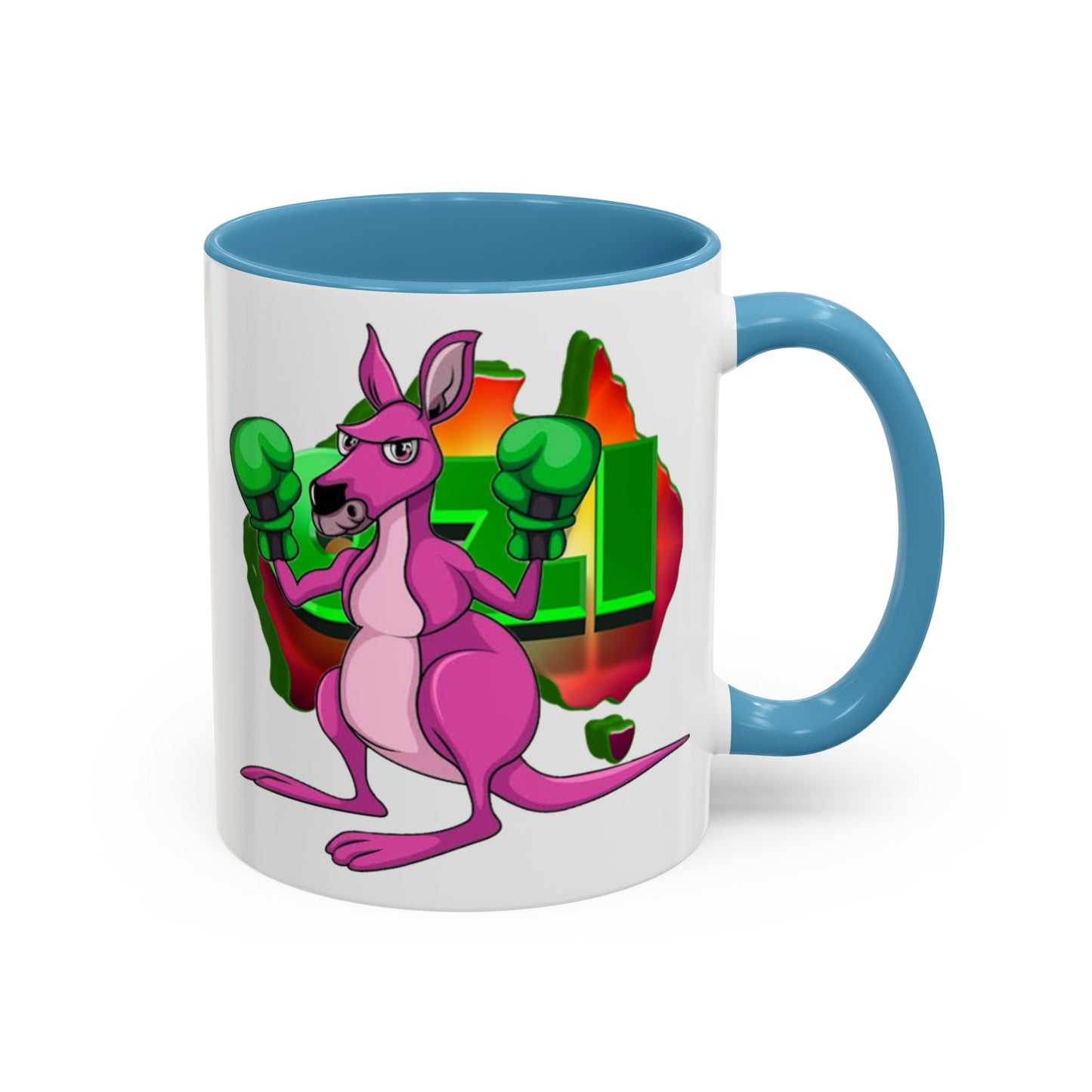 Ozi Mugs - Pink Kangaroo