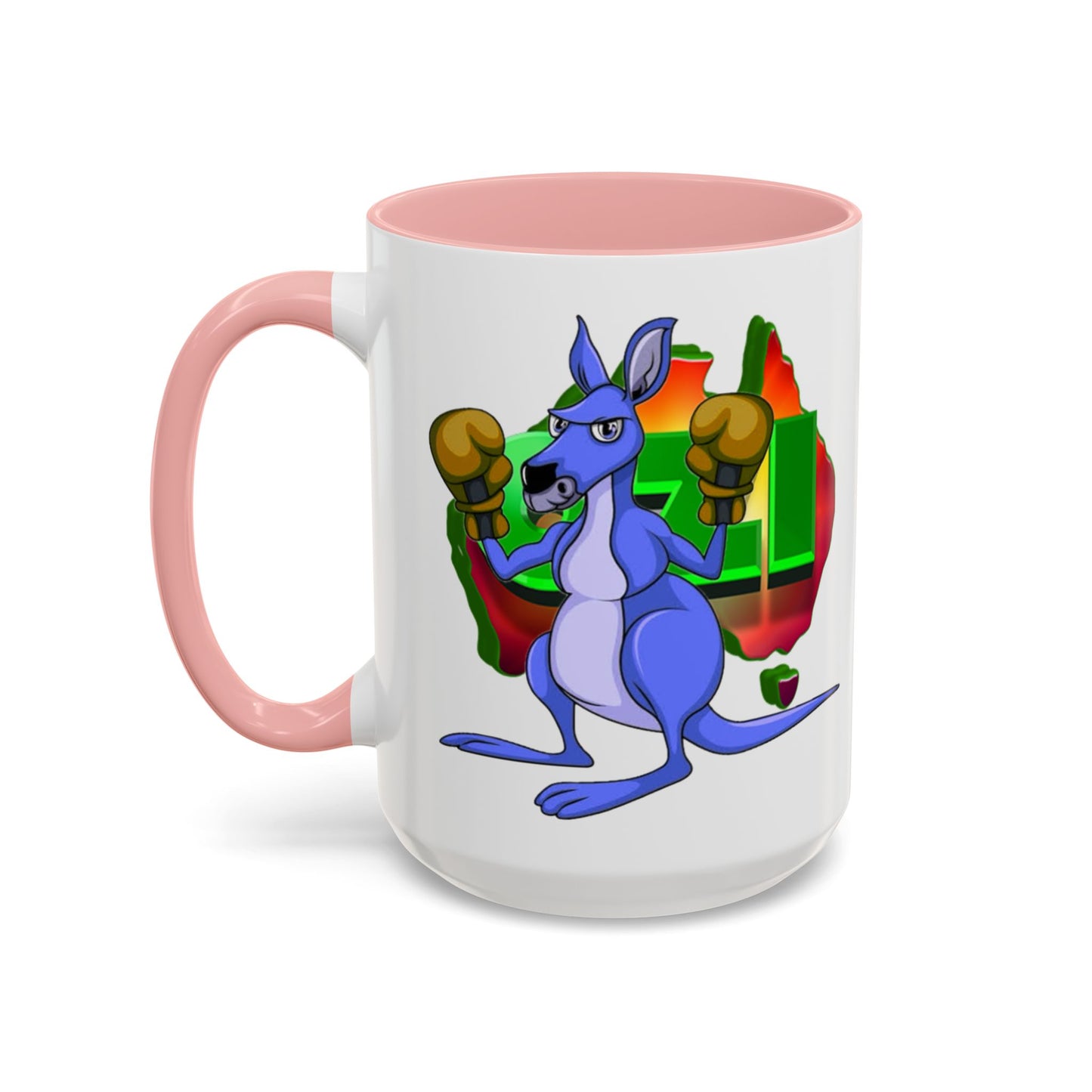 Ozi Mugs  - Blue Kangaroo