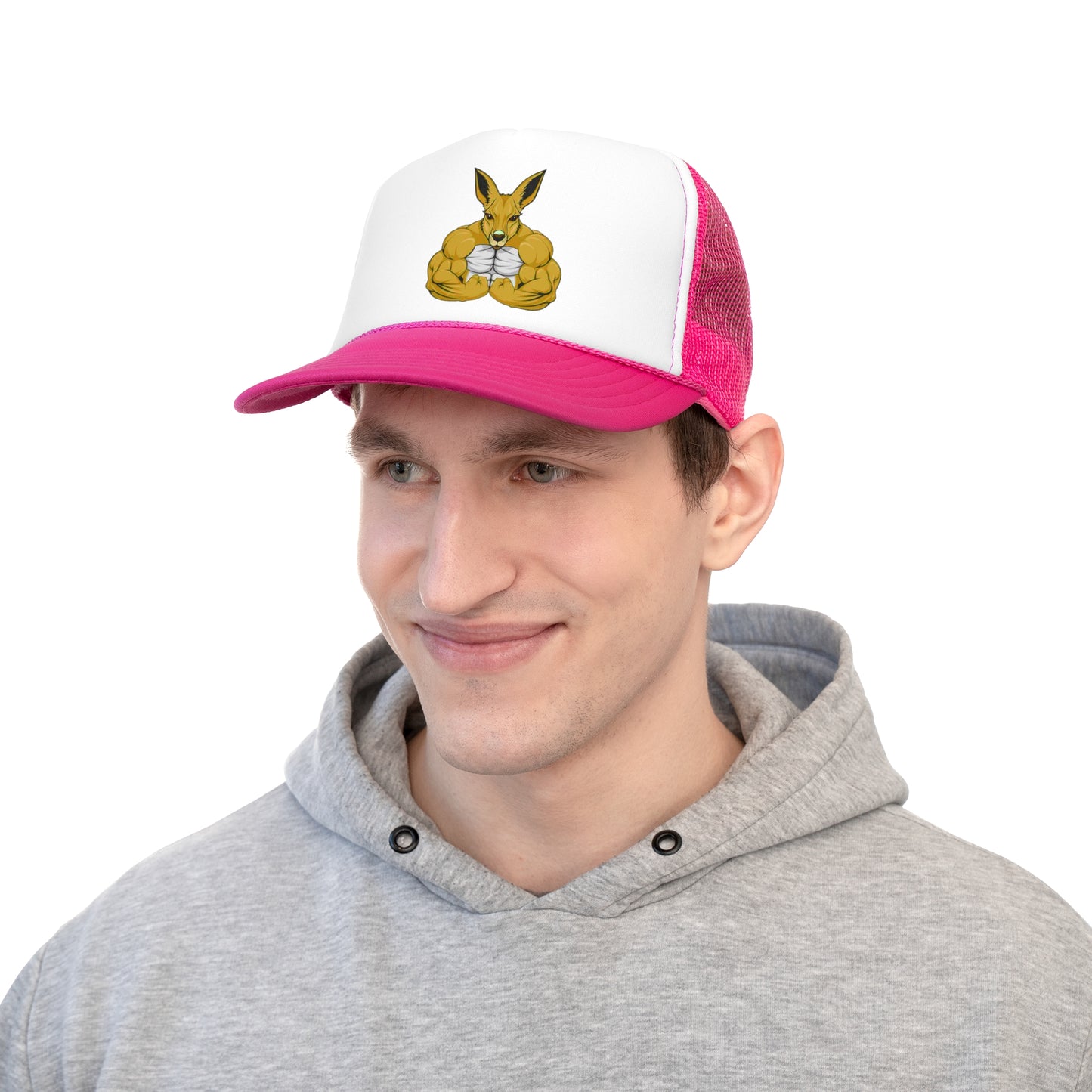 Ozi Grunt Kangaroo Trucker Caps - Gold