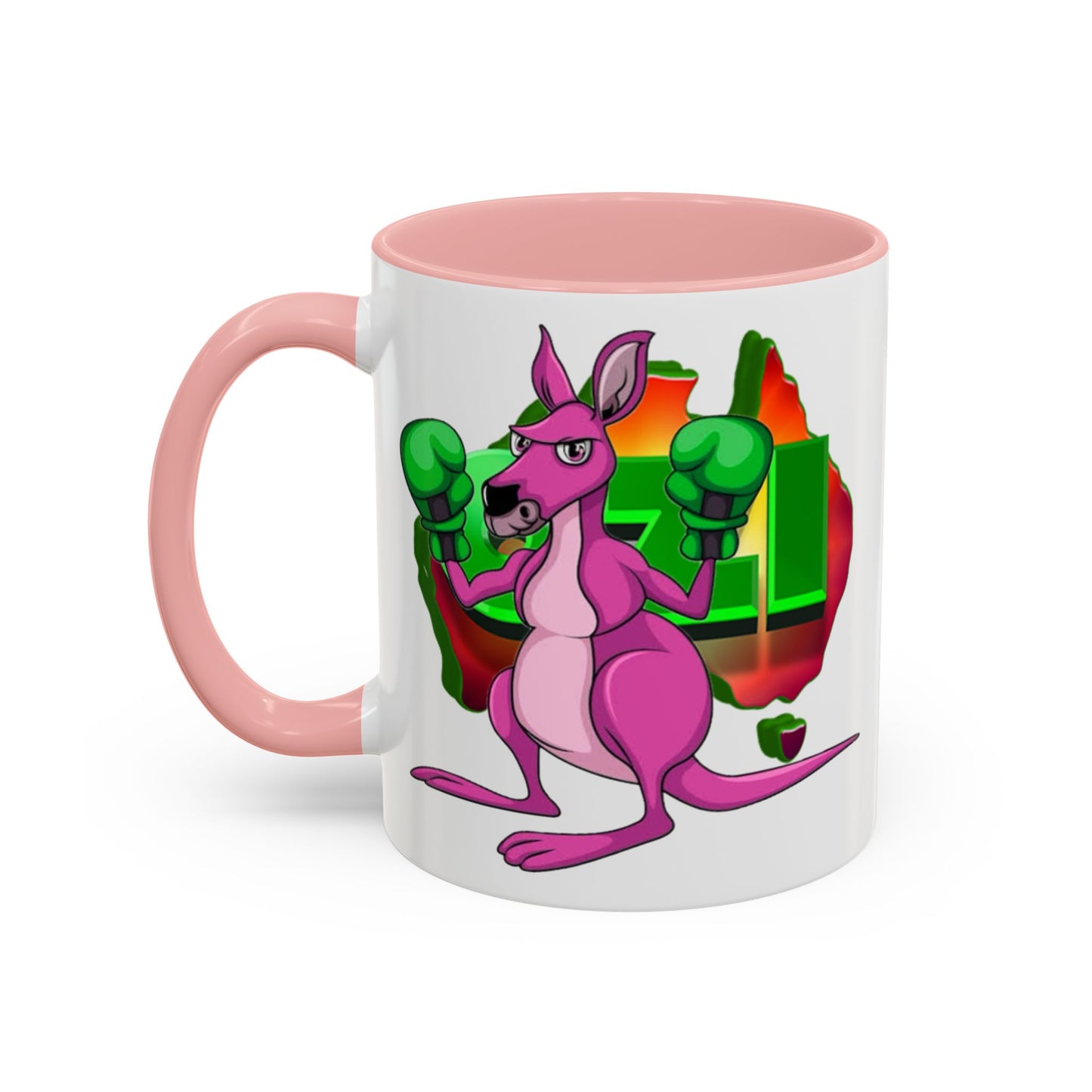 Ozi Mugs - Pink Kangaroo