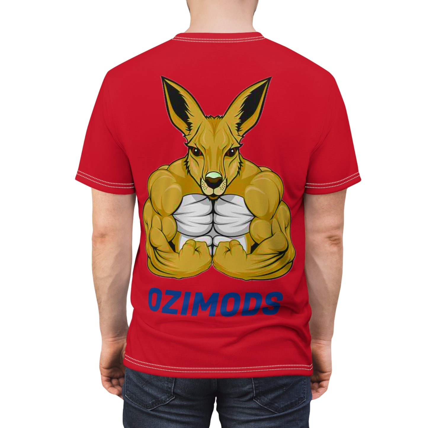 Ozi Grunt T-Shirts - Red