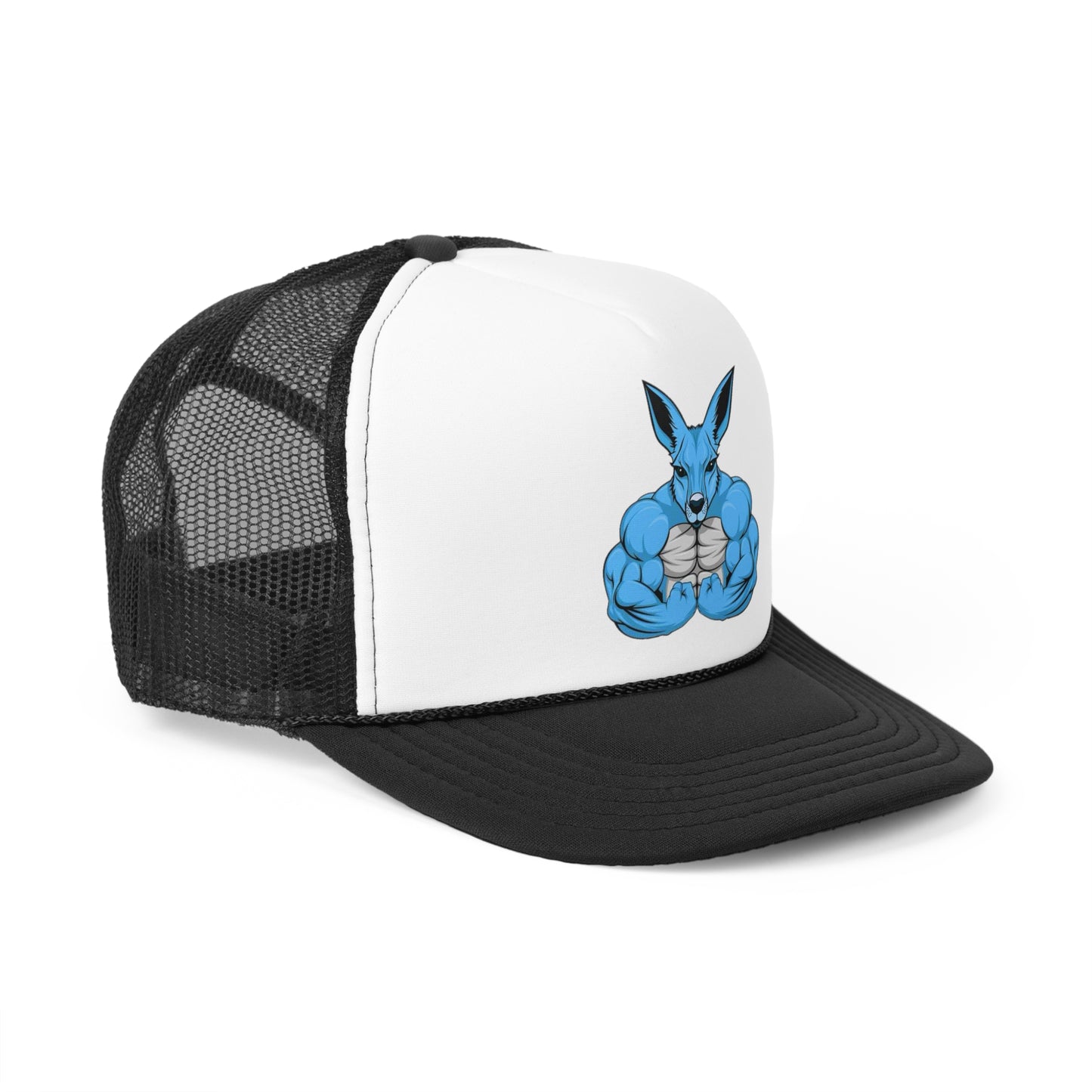 Ozi Grunt Kangaroo Trucker Caps - Blue