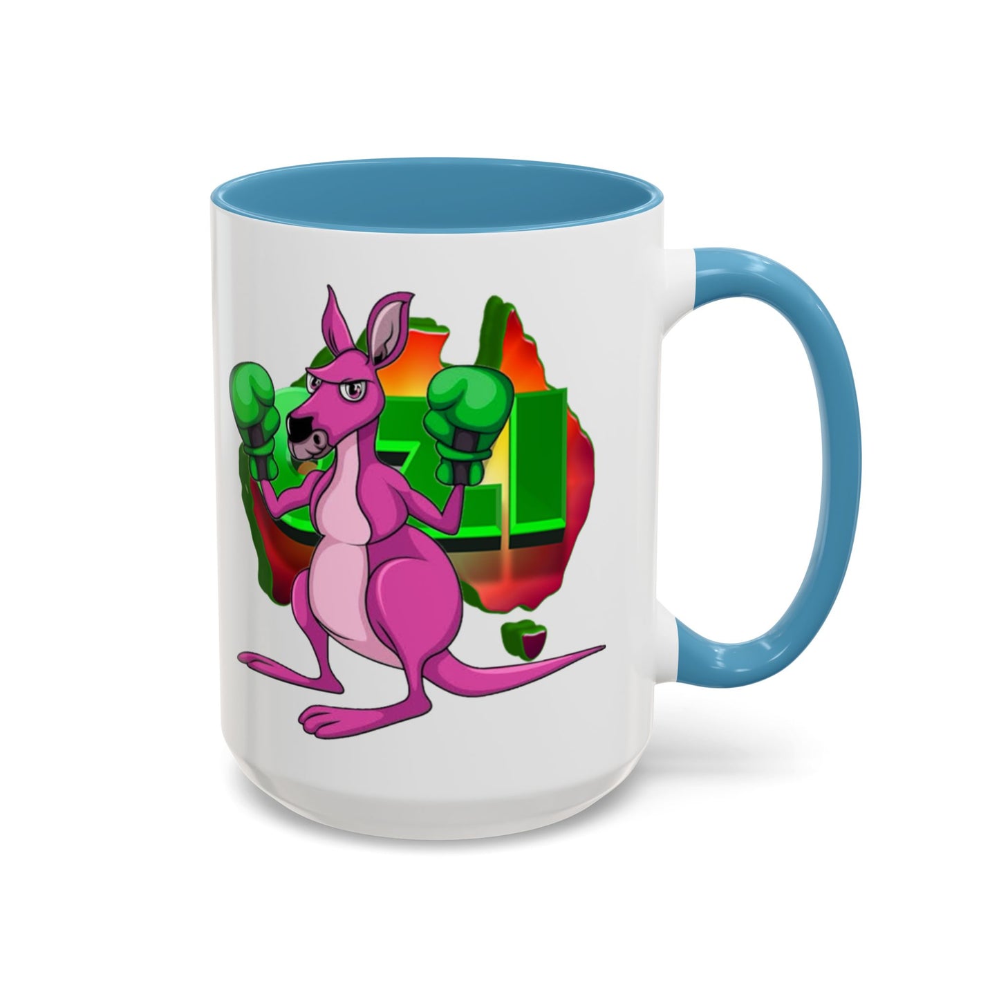 Ozi Mugs - Pink Kangaroo