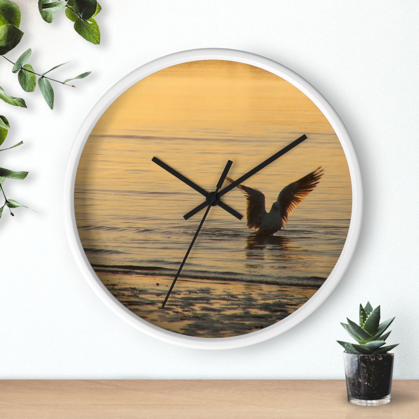 Ozi Pix Wall Clock - Morning Bird