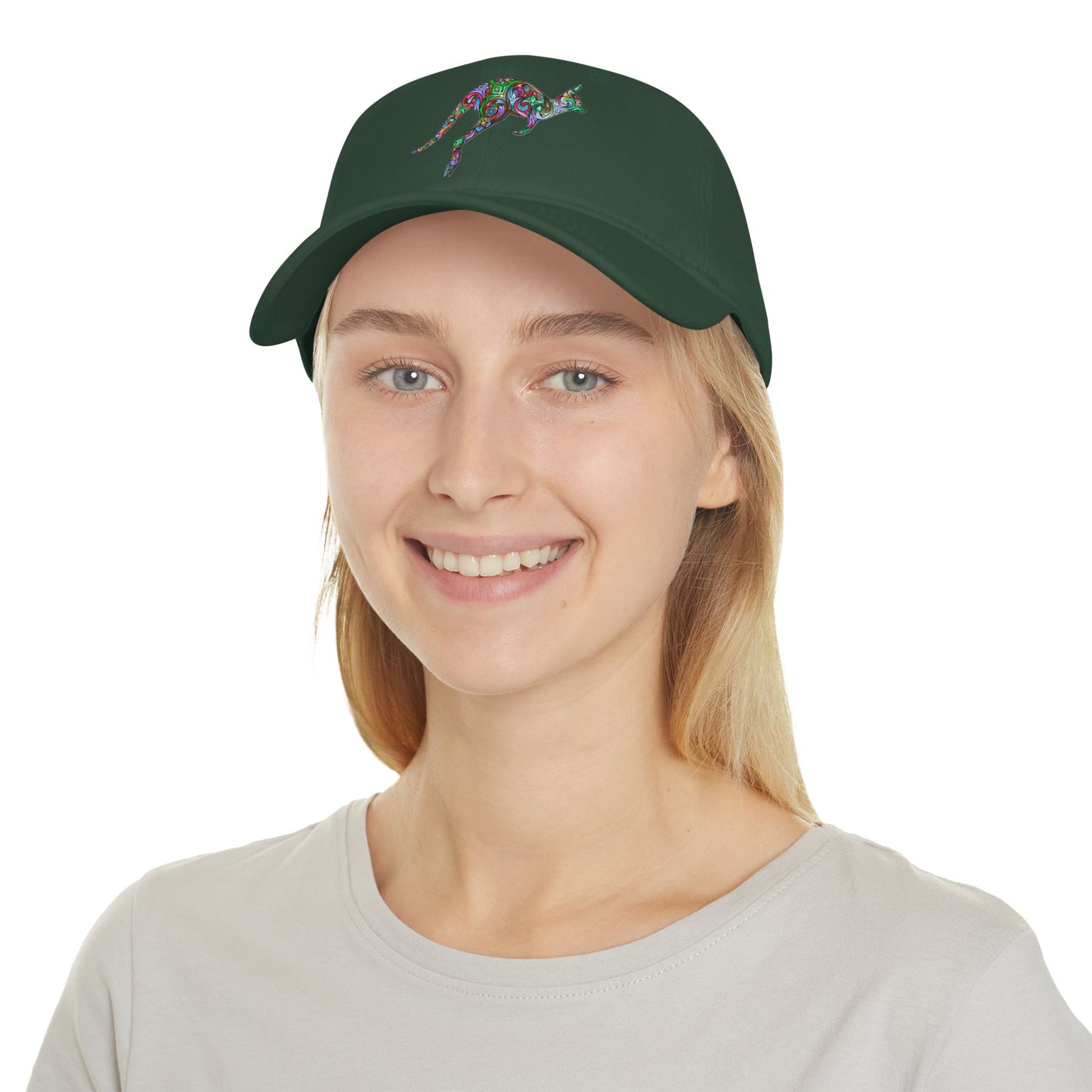 Ozi Baseball Cap With Hand Drawn Art