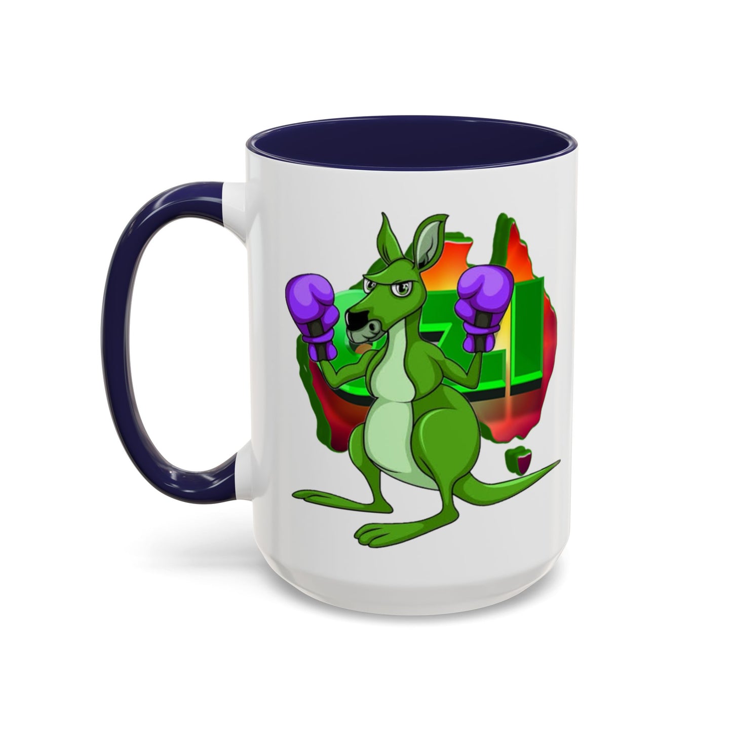 Ozi Mugs - Green Kangaroo