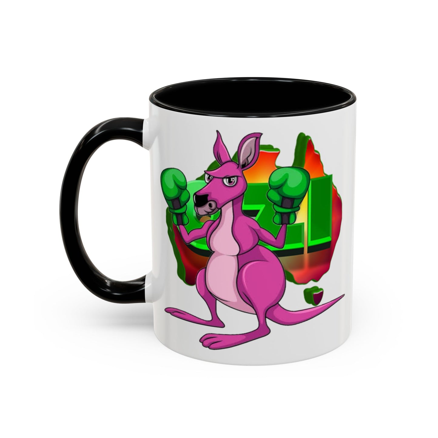 Ozi Mugs - Pink Kangaroo