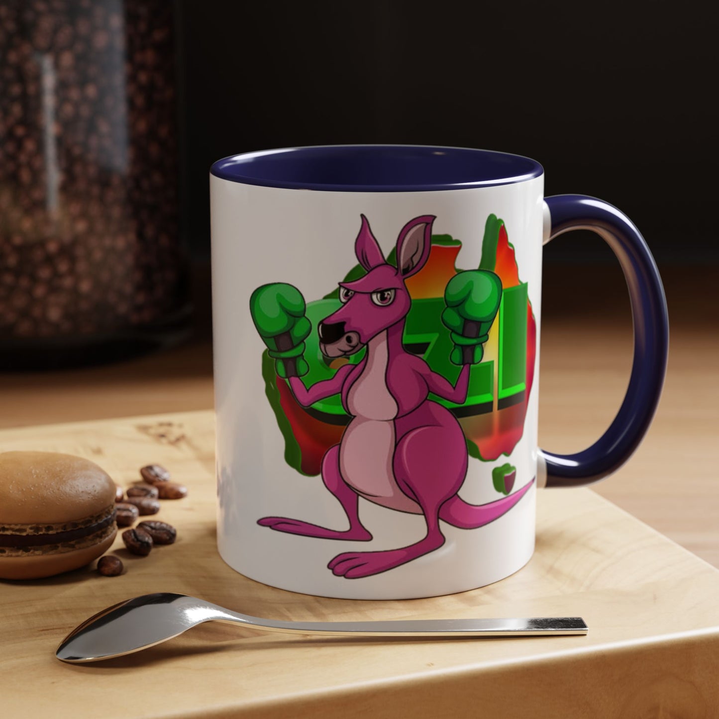 Ozi Mugs - Pink Kangaroo