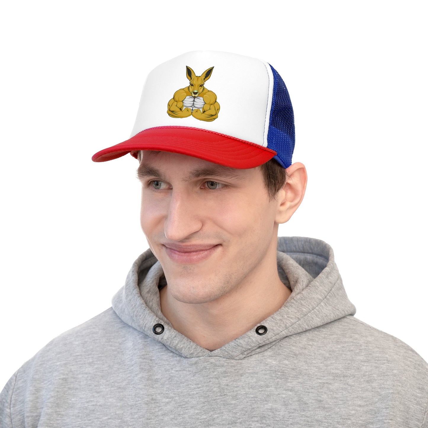 Ozi Grunt Kangaroo Trucker Caps - Gold