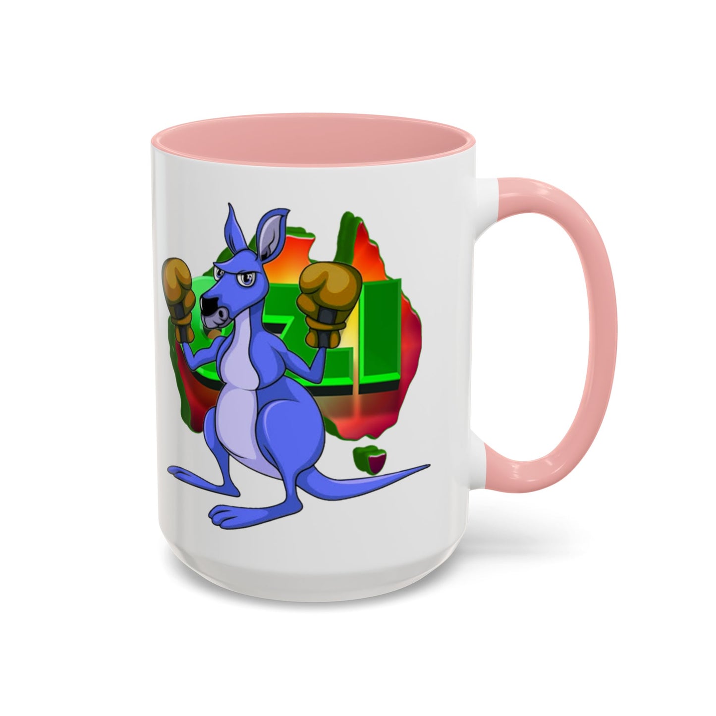 Ozi Mugs  - Blue Kangaroo