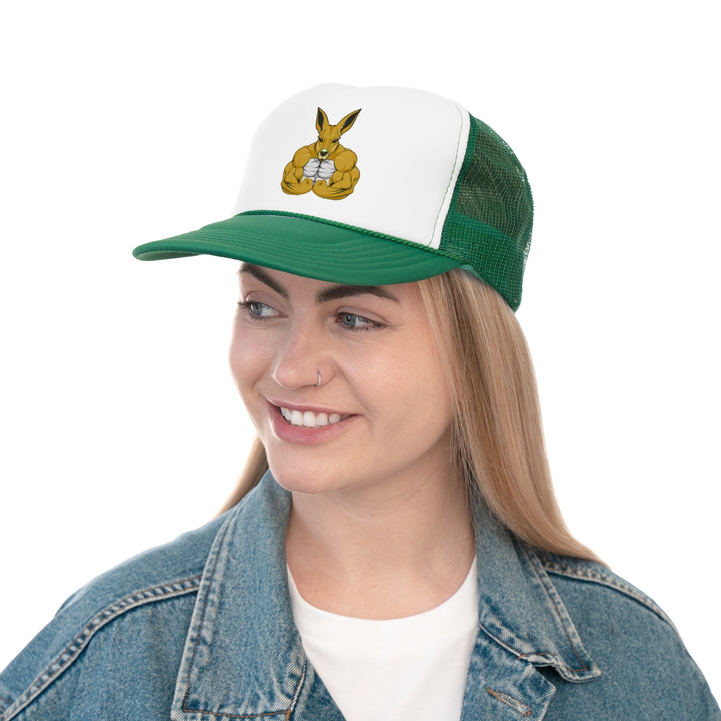 Ozi Grunt Kangaroo Trucker Caps - Gold