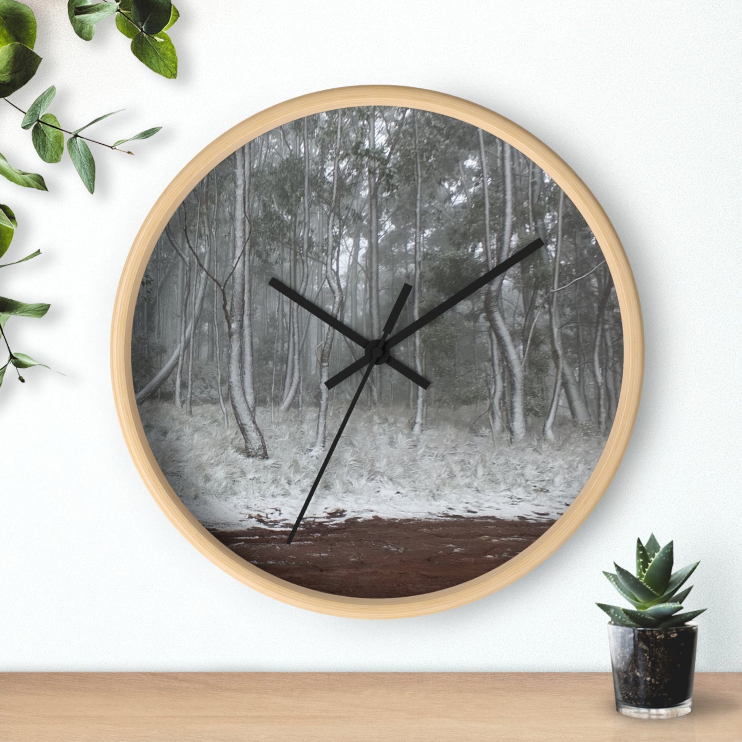 Ozi Pix Wall Clock - Winter