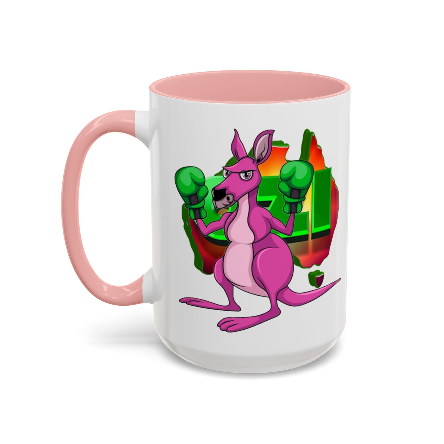 Ozi Mugs - Pink Kangaroo