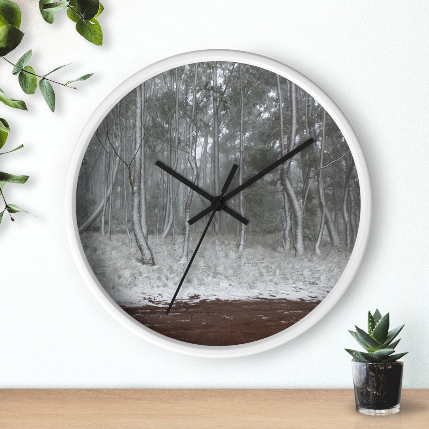 Ozi Pix Wall Clock - Winter