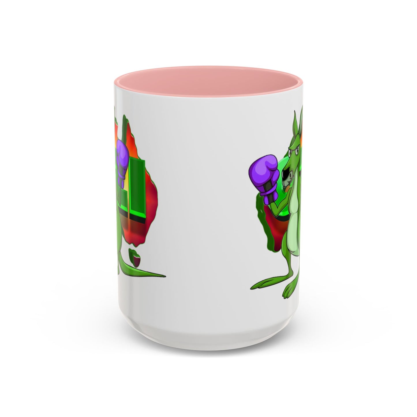 Ozi Mugs - Green Kangaroo