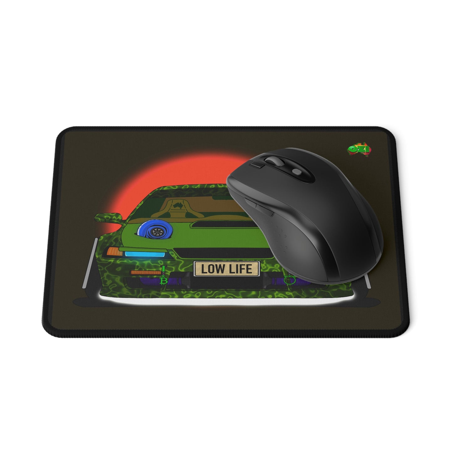 Ozi "LOWLIFE" plated Layer Art Non-Slip Gaming Mouse Pad