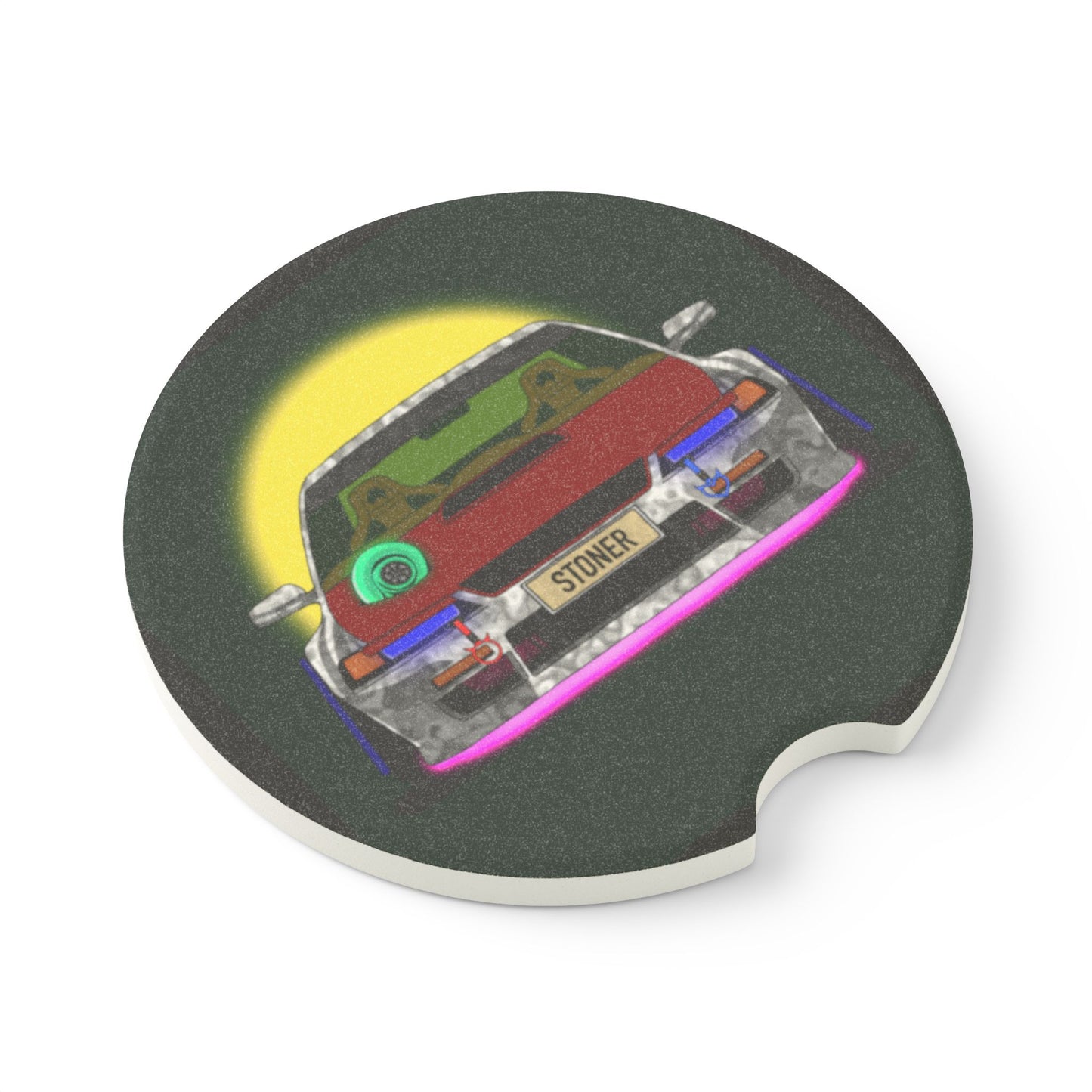 "Stoner" Car Coaster