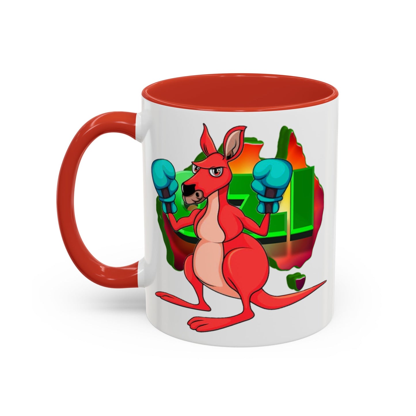 Ozi Mugs  Red Kangaroo