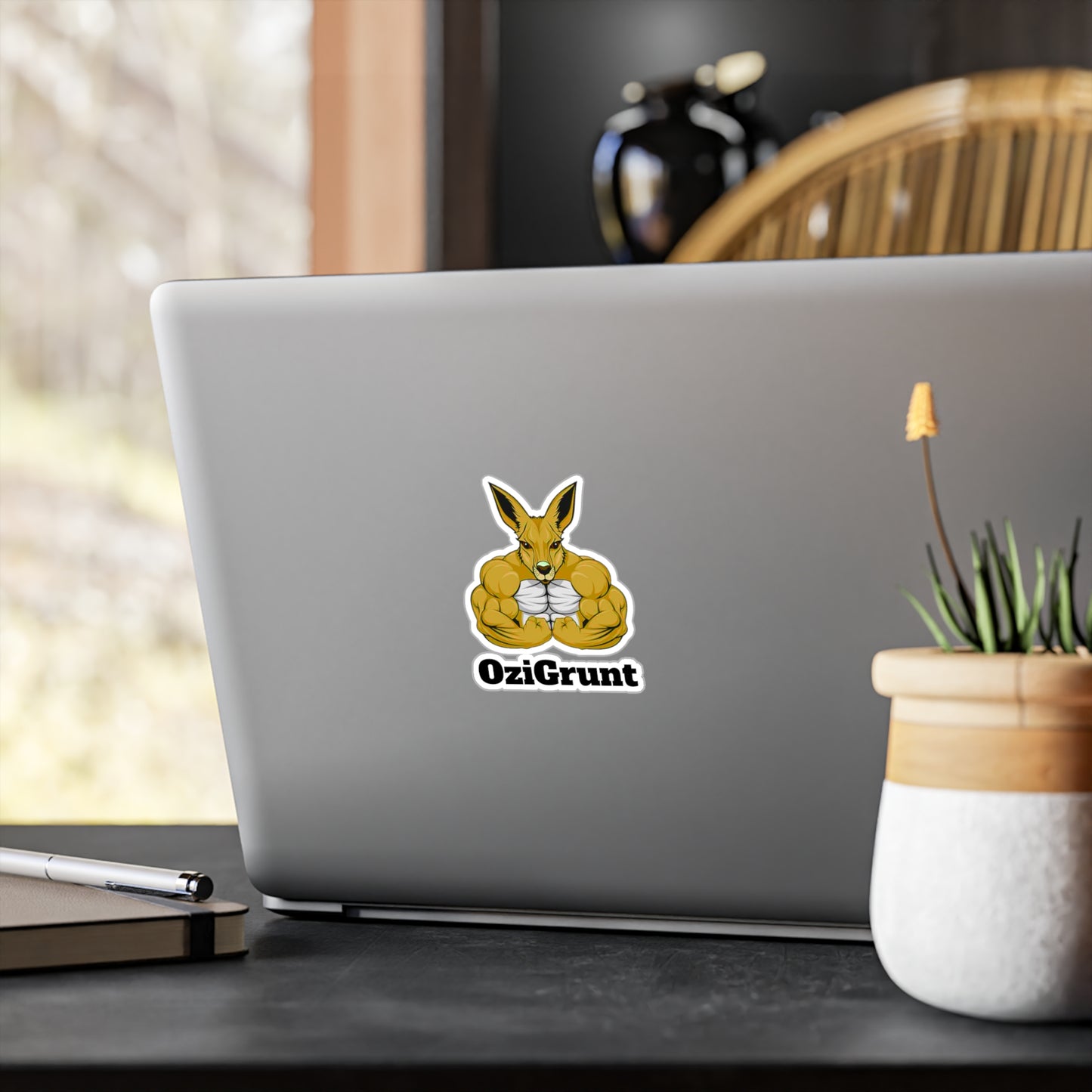 Ozi Grunt Stickers - Gold