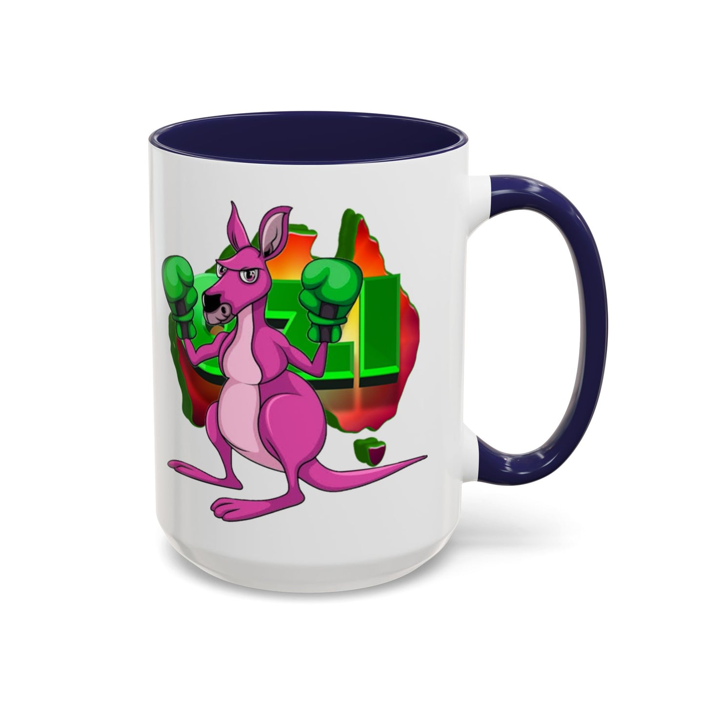 Ozi Mugs - Pink Kangaroo