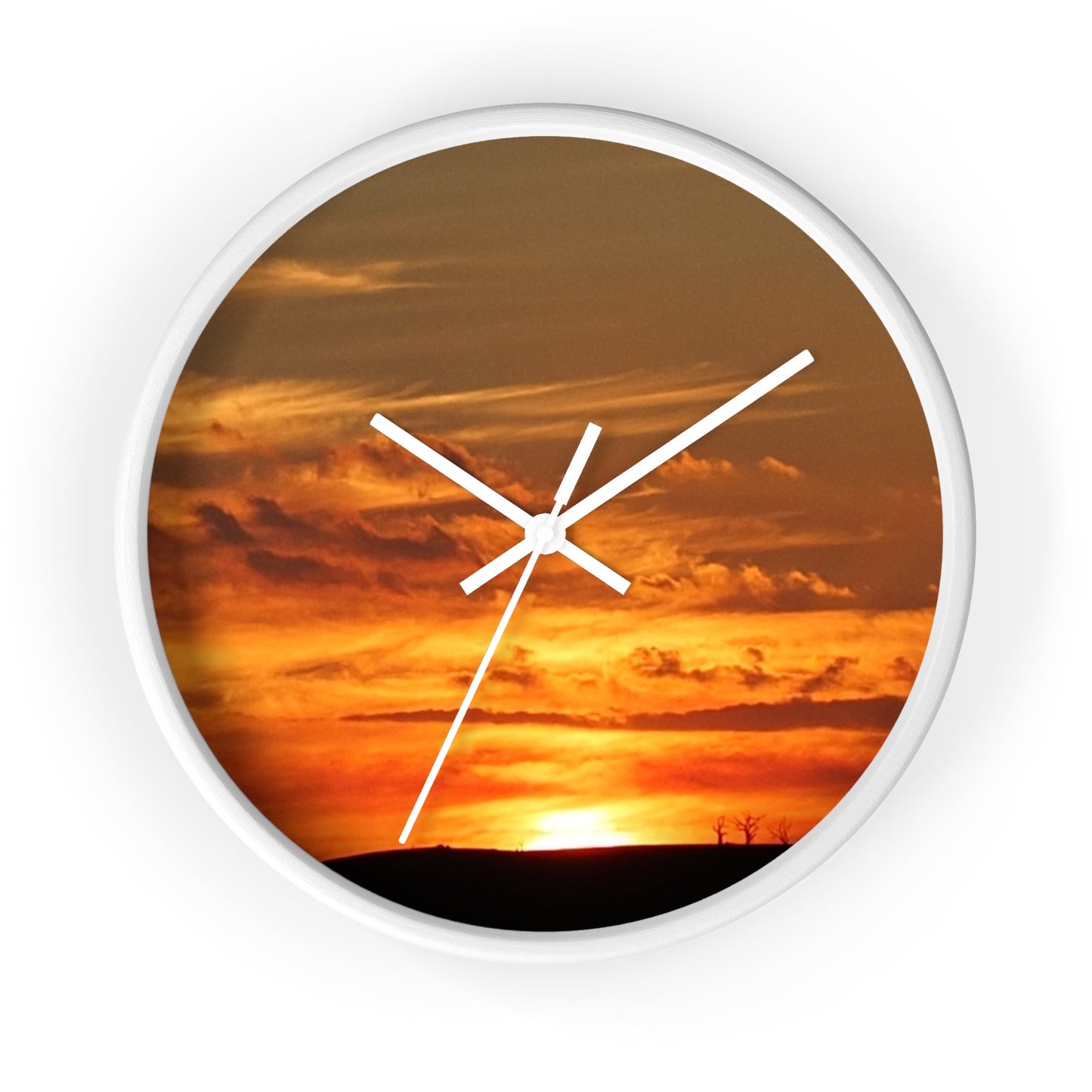 Ozi Pix Wall Clock - Sunset