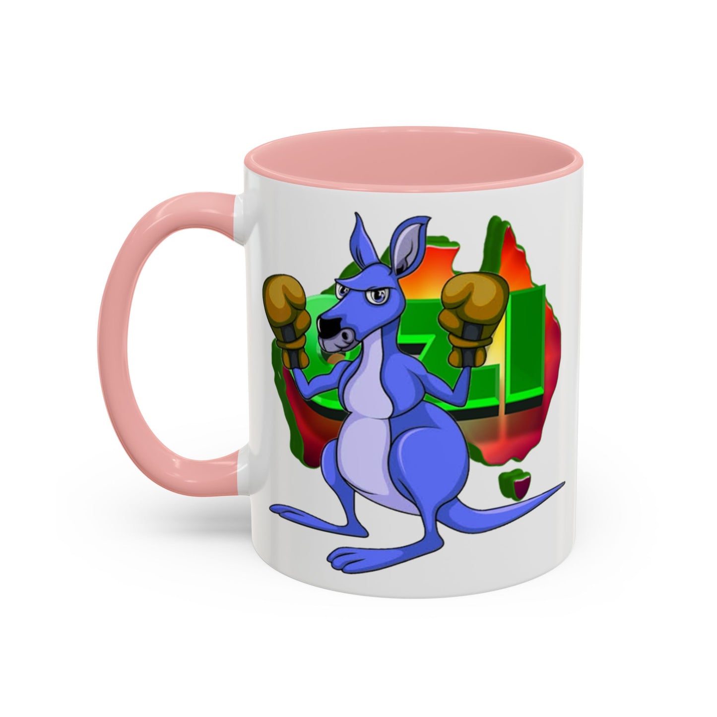 Ozi Mugs  - Blue Kangaroo