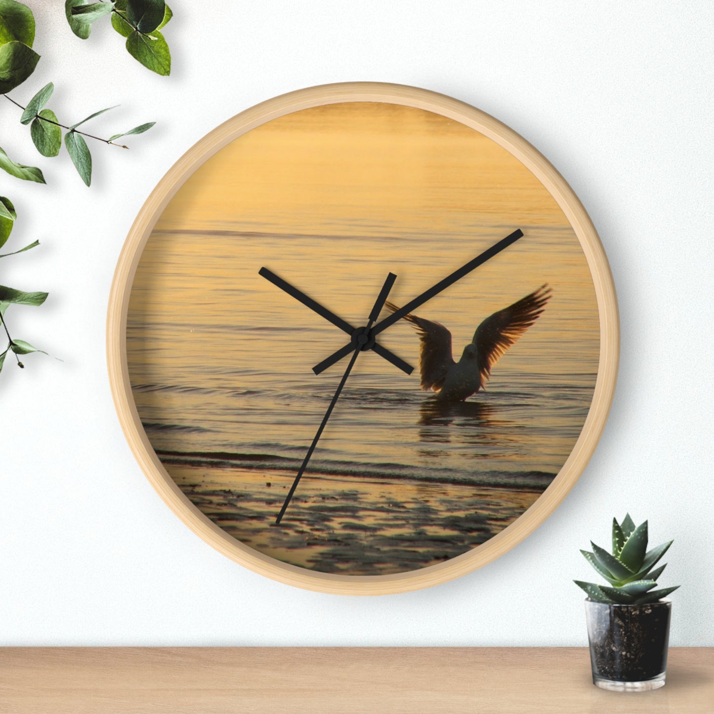 Ozi Pix Wall Clock - Morning Bird