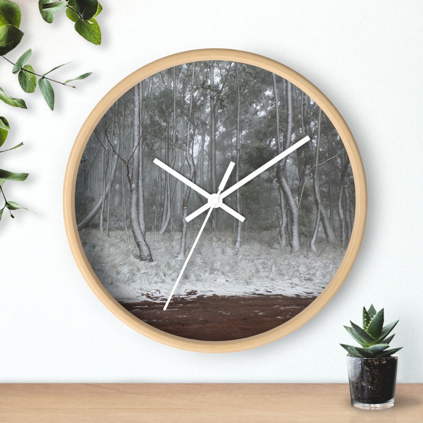 Ozi Pix Wall Clock - Winter