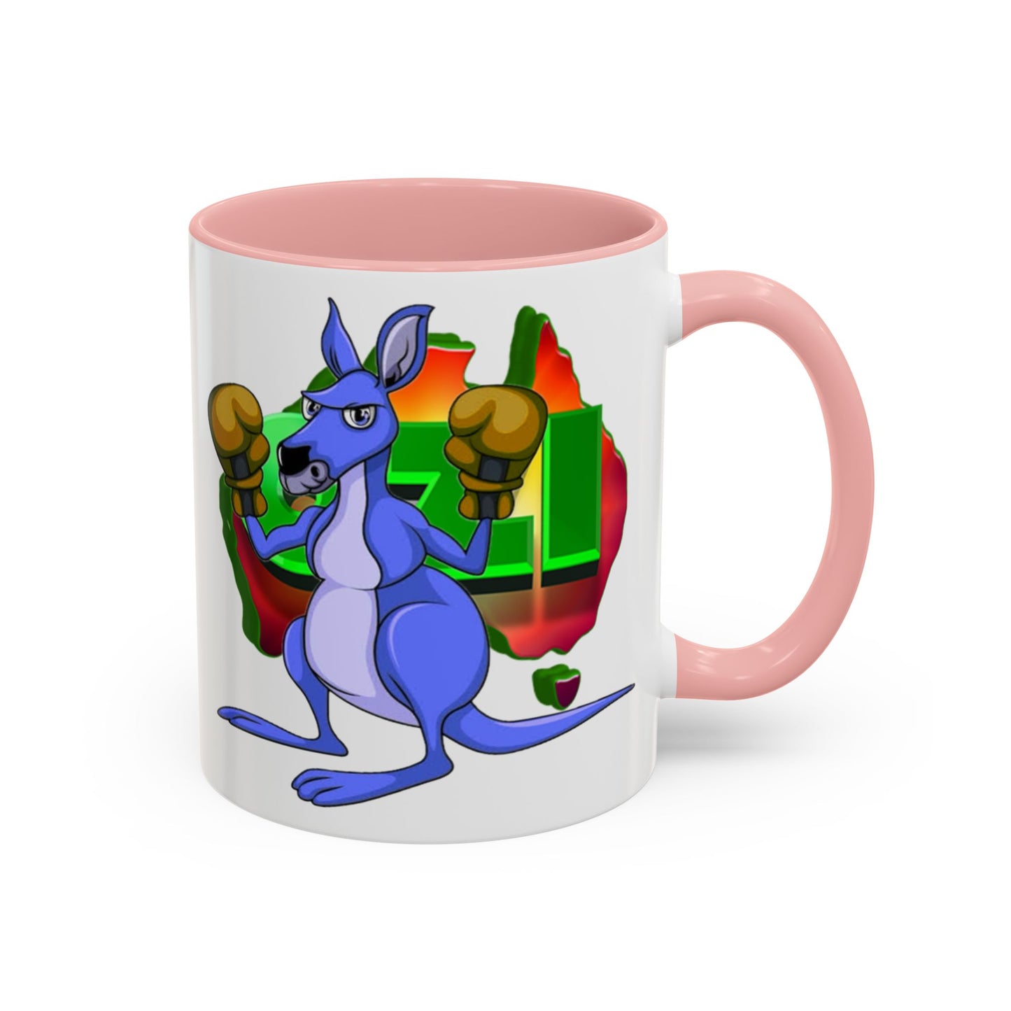 Ozi Mugs  - Blue Kangaroo