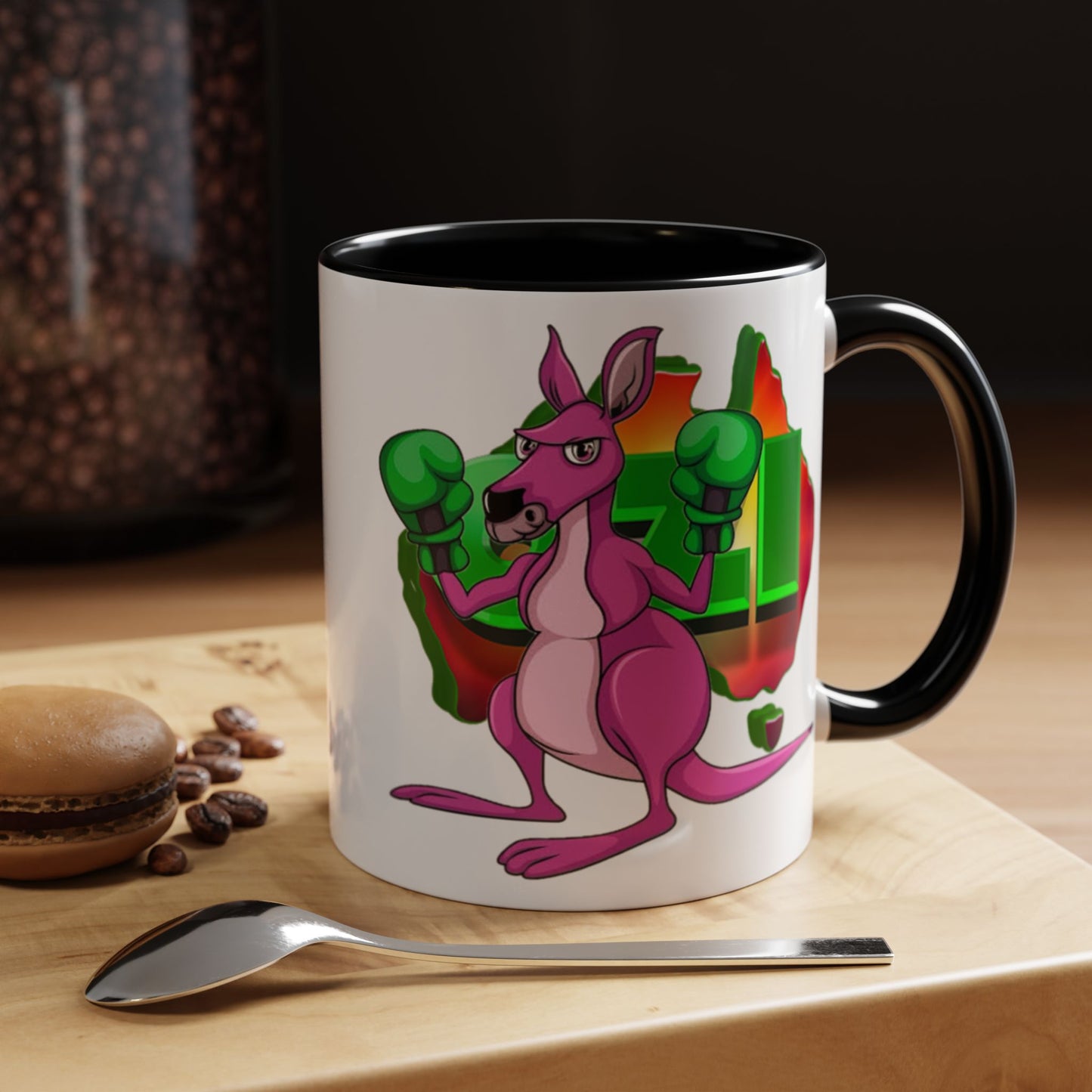 Ozi Mugs - Pink Kangaroo