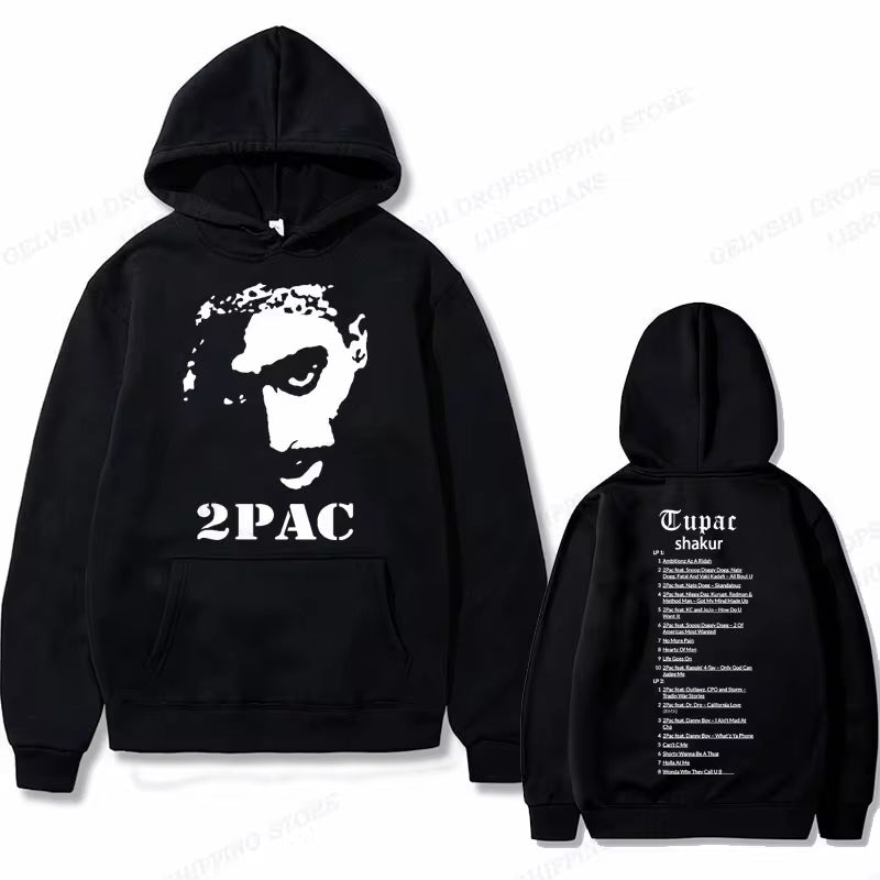 Hip Hop Rap Hoodie Men'S Fashion Hoodie Four Seasons Street Hoodie Women'S Jacket Men'S Street Costume Casual Punk Men'S Hoodie