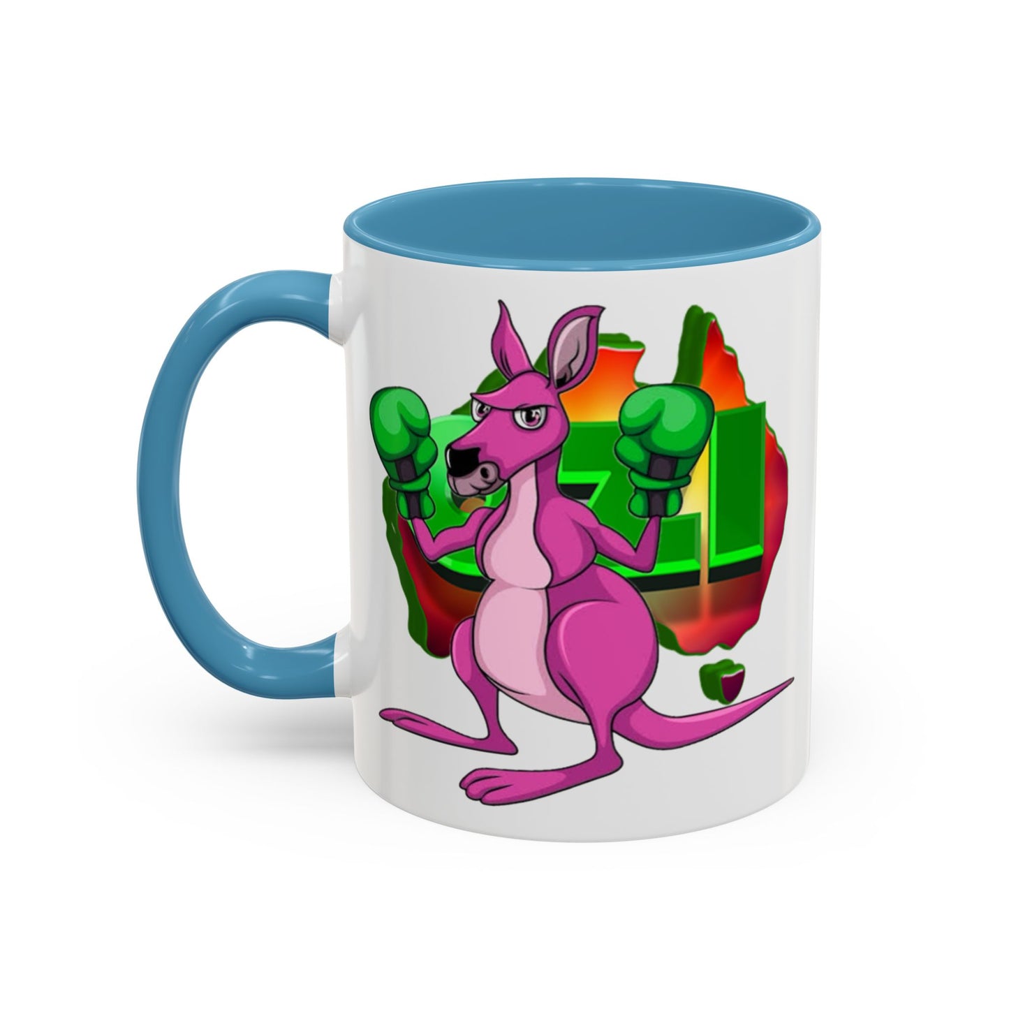 Ozi Mugs - Pink Kangaroo