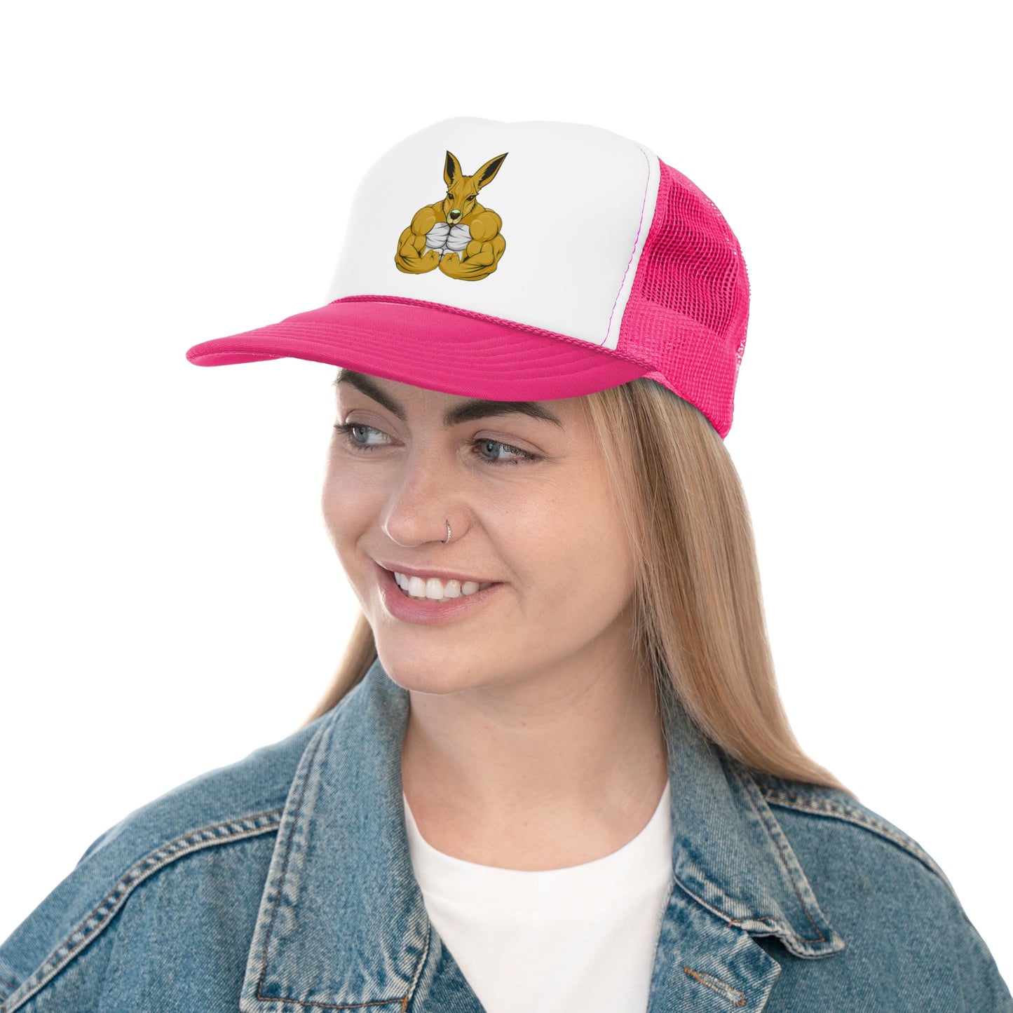 Ozi Grunt Kangaroo Trucker Caps - Gold