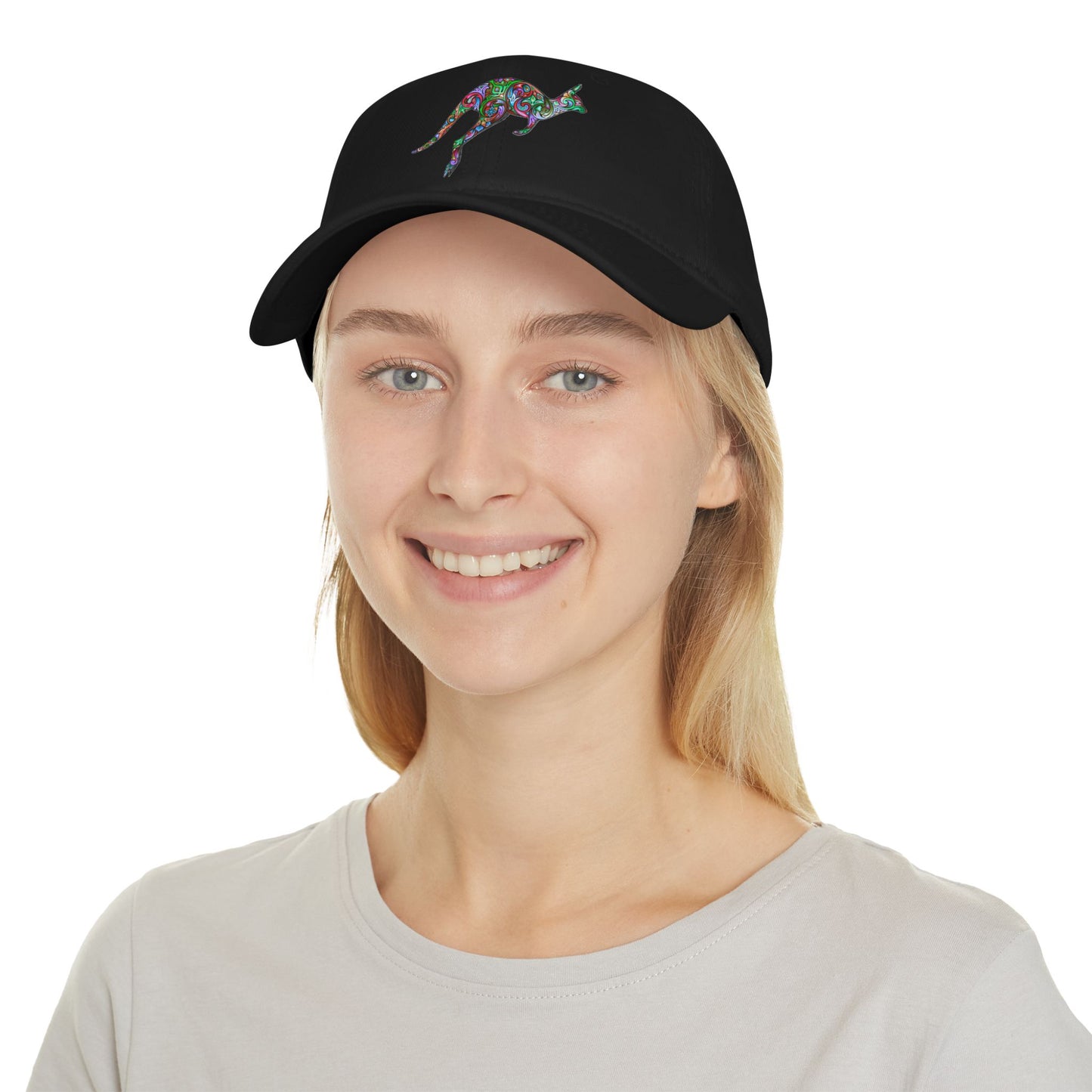 Ozi Baseball Cap With Hand Drawn Art