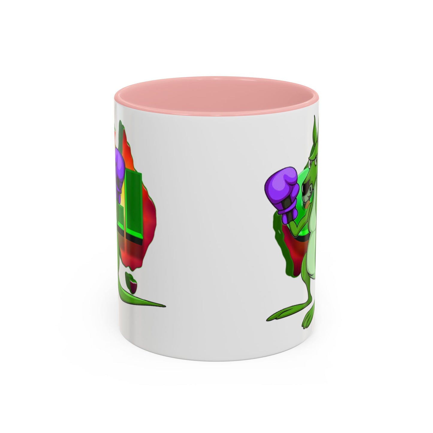 Ozi Mugs - Green Kangaroo