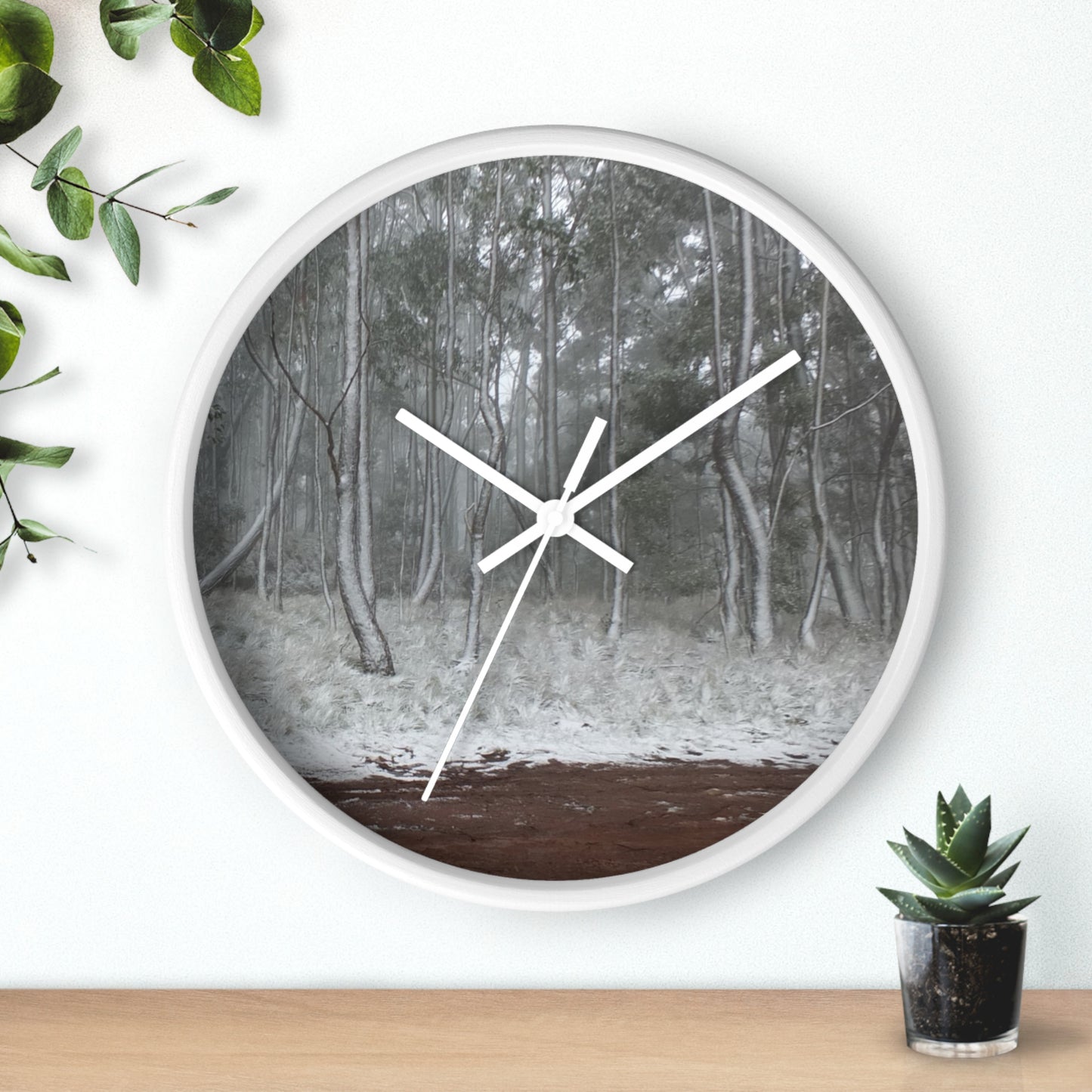 Ozi Pix Wall Clock - Winter