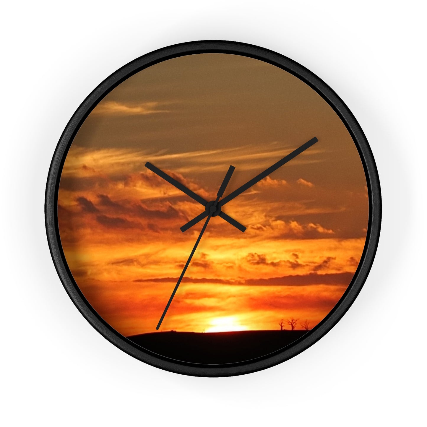 Ozi Pix Wall Clock - Sunset