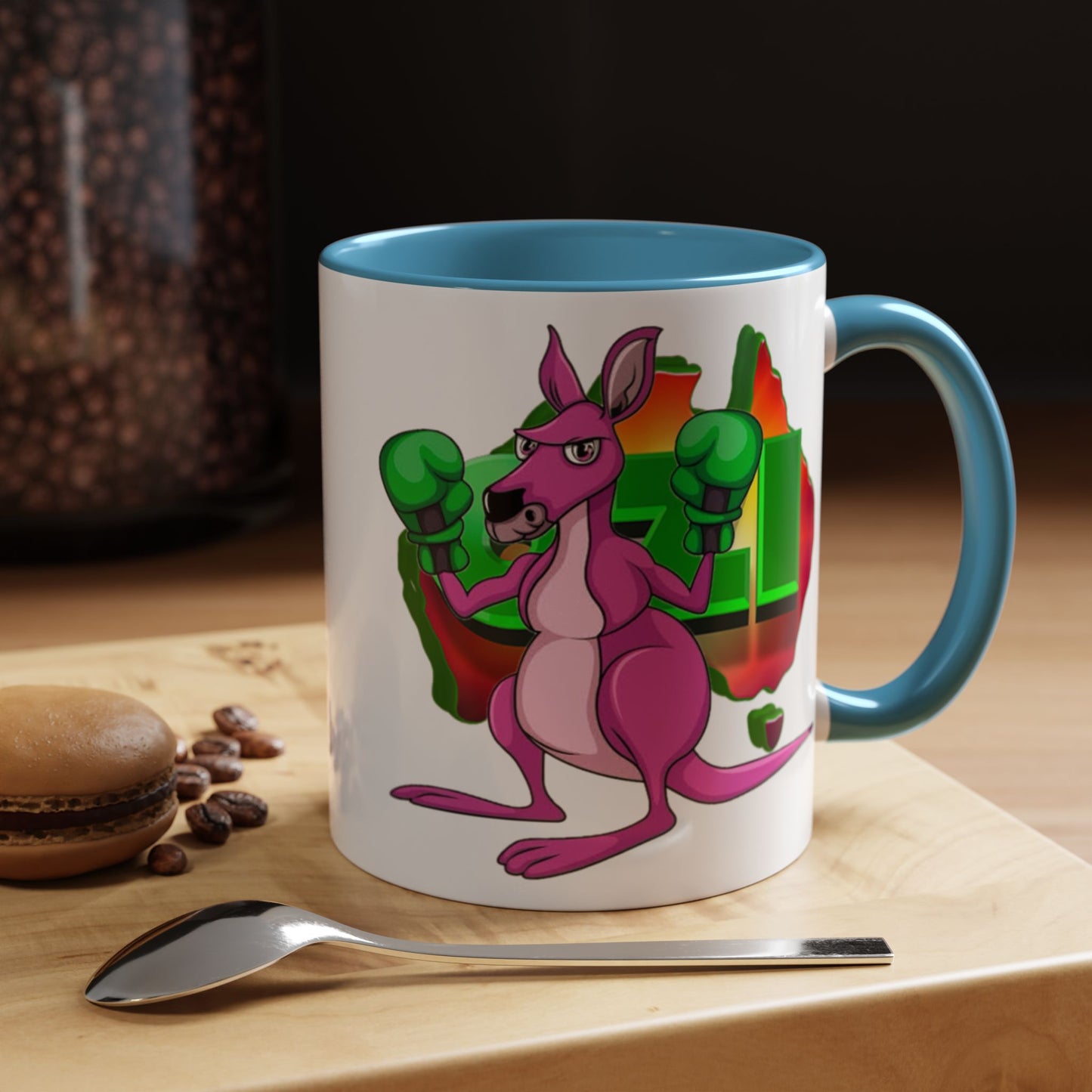 Ozi Mugs - Pink Kangaroo