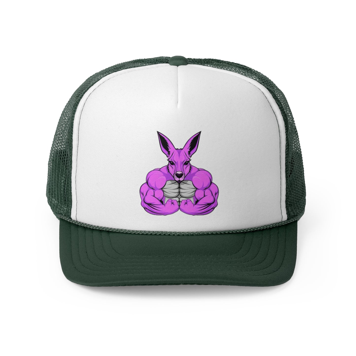 Ozi Grunt Kangaroo Trucker Caps - Pink