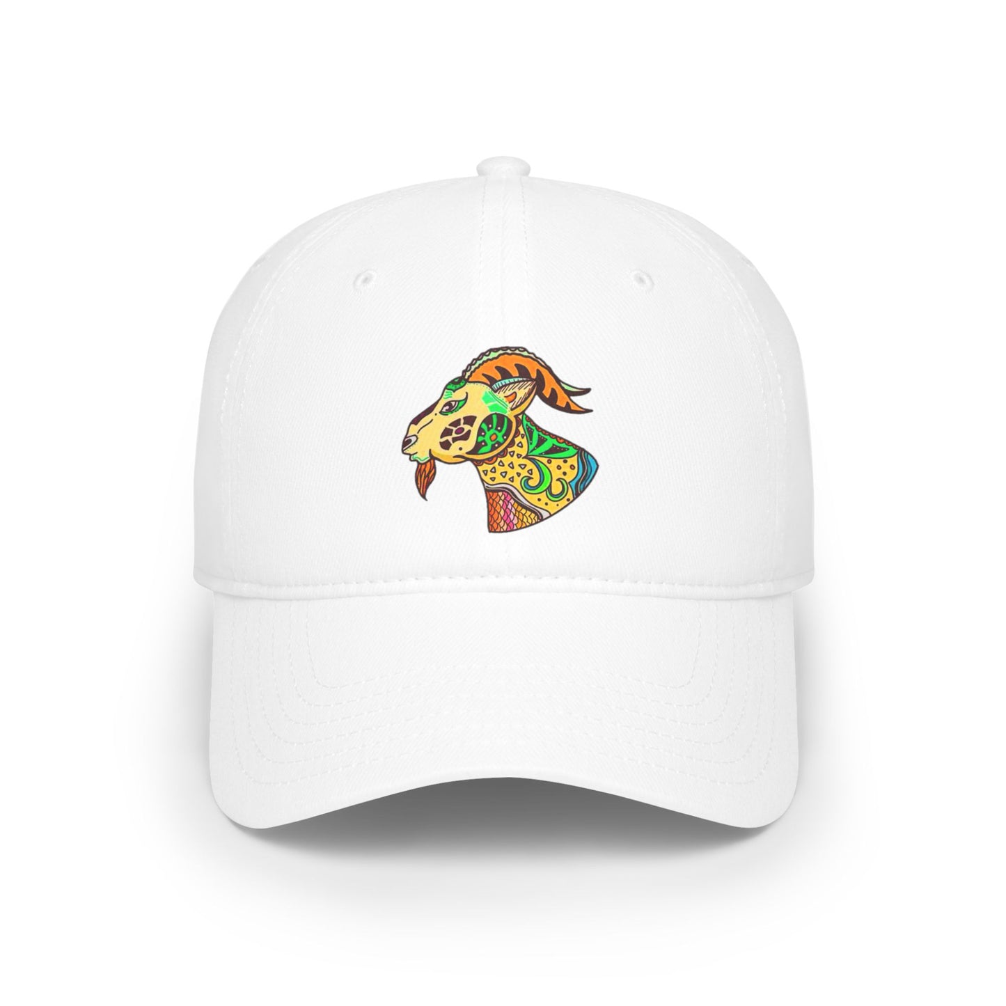 Ozi Baseball Cap With Hand Drawn Art