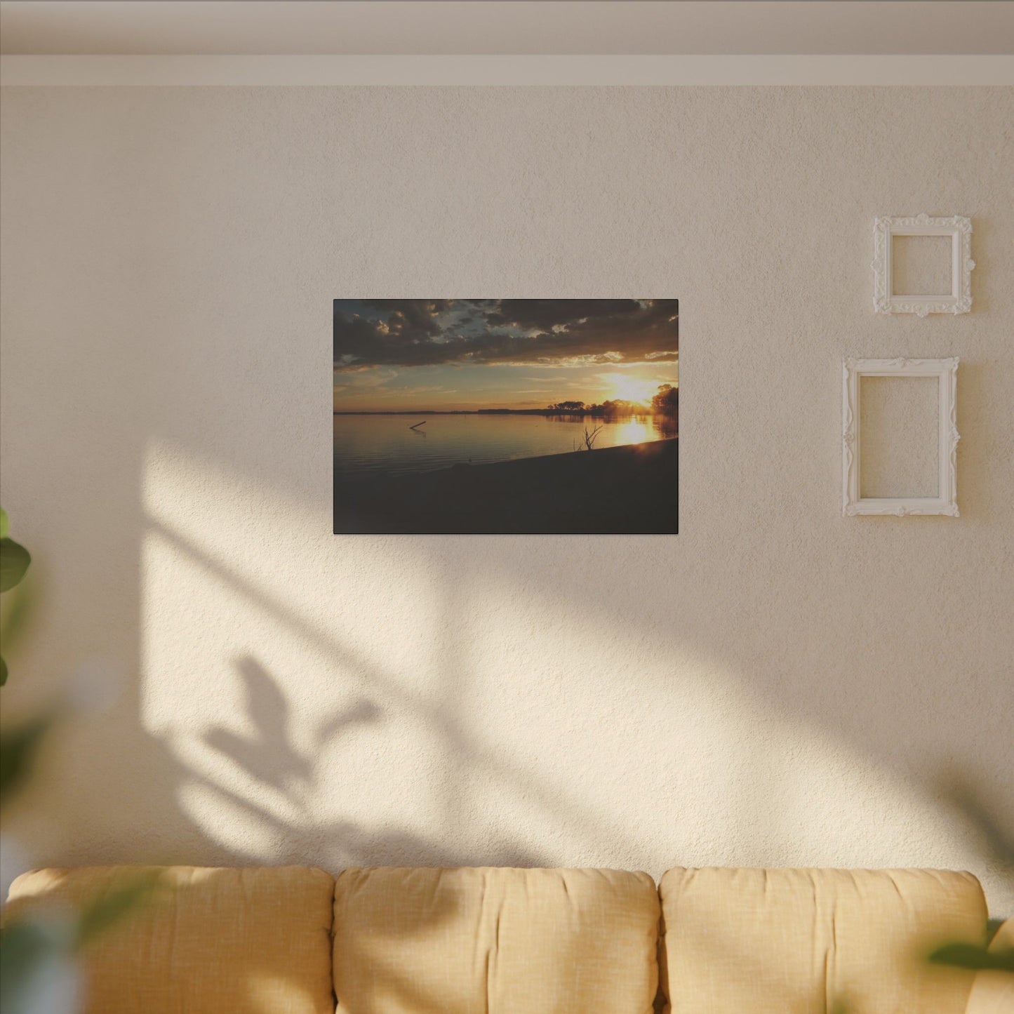 Pix By Ozi  "lake Colac Sunset"  Victoria Australia printed on Canvas