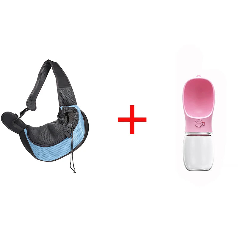 Comfort Mesh Dog Carrier Outdoor Shoulder Bag Handbag Oxford Slings Pet Travel Cats Tote Breathable Puppy Front Outdoor Cover