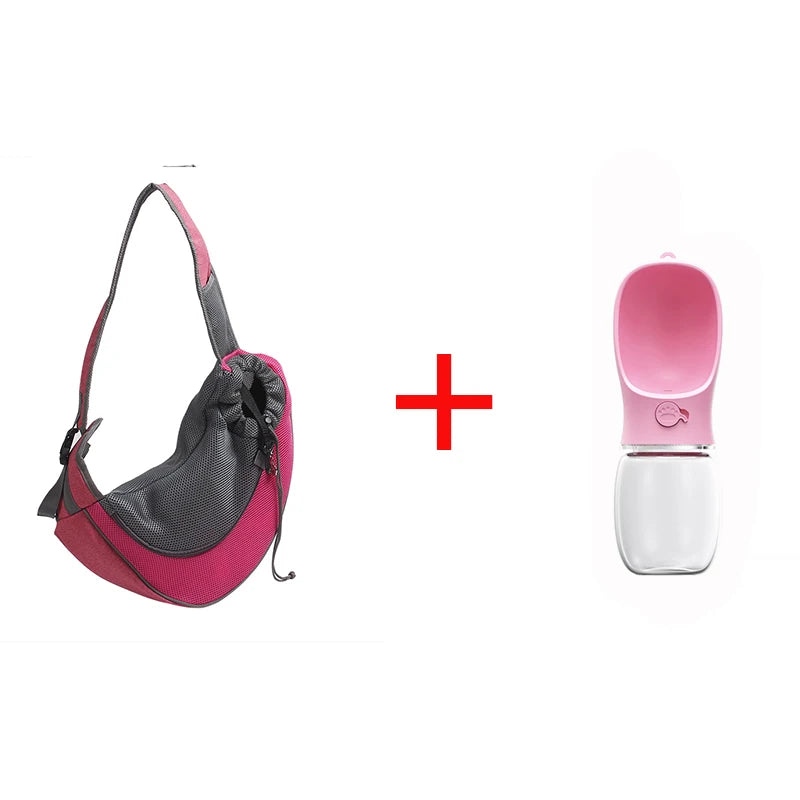 Comfort Mesh Dog Carrier Outdoor Shoulder Bag Handbag Oxford Slings Pet Travel Cats Tote Breathable Puppy Front Outdoor Cover