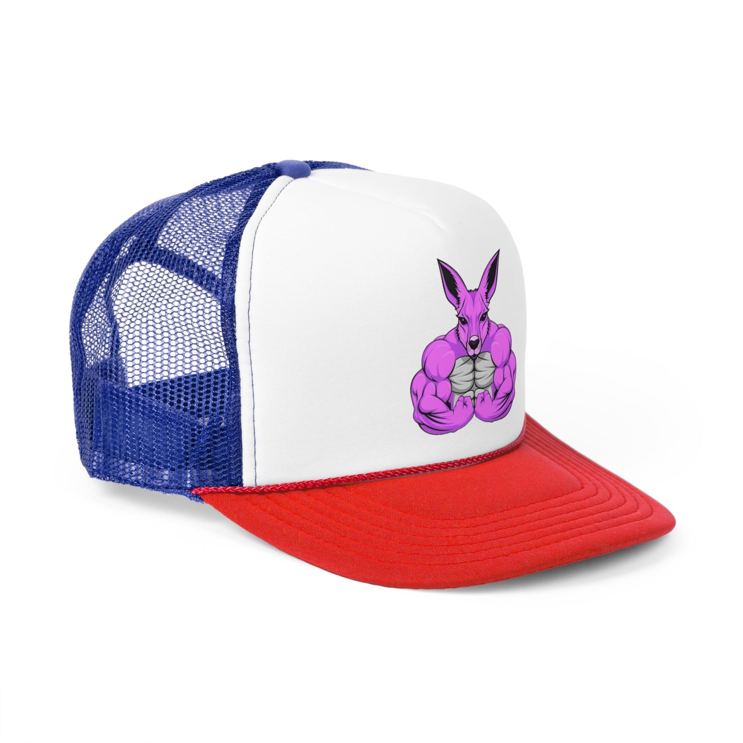 Ozi Grunt Kangaroo Trucker Caps - Pink