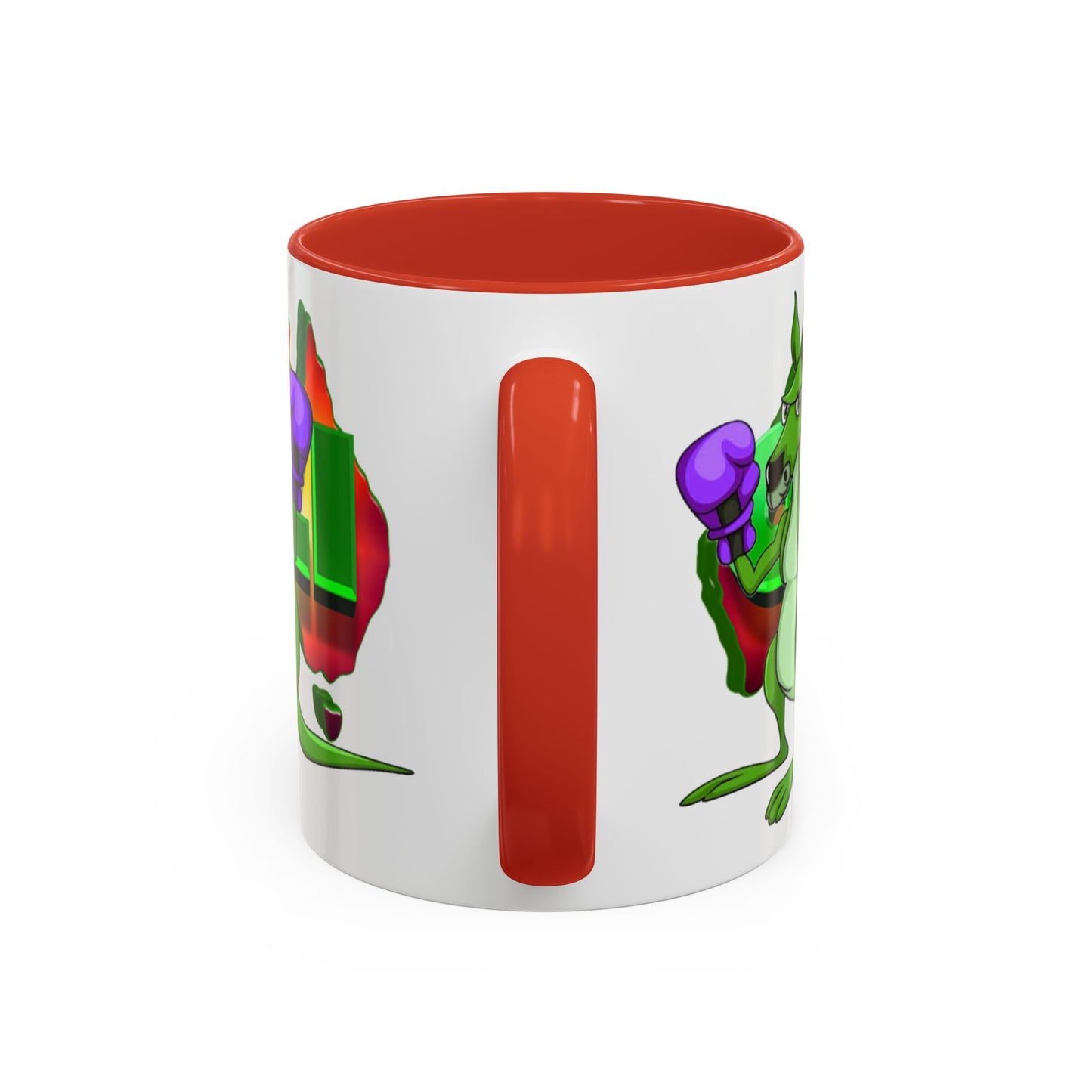 Ozi Mugs - Green Kangaroo