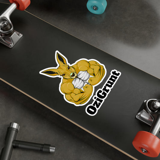 Ozi Grunt Stickers - Gold